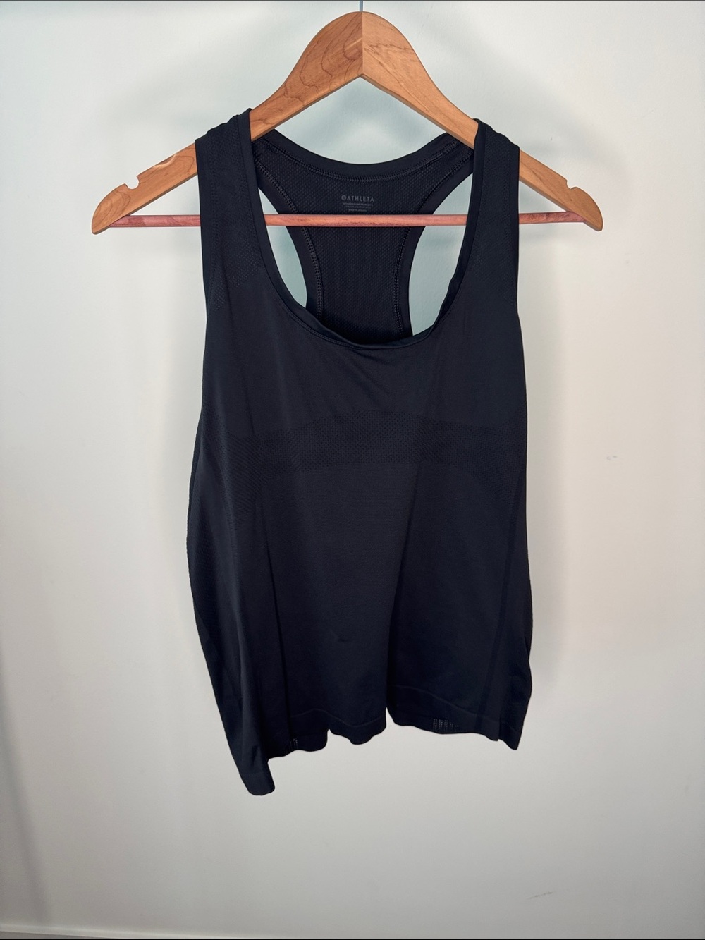 Athleta Black Racerback Performance Tank